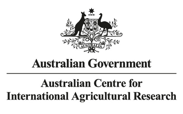 Green Australian crest logo on white background