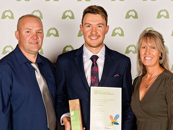 2019 Austcover Young Landcare Leader Award Winner for NSW