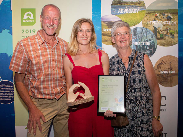 2019 Austcover Young Landcare Leader Award Winner